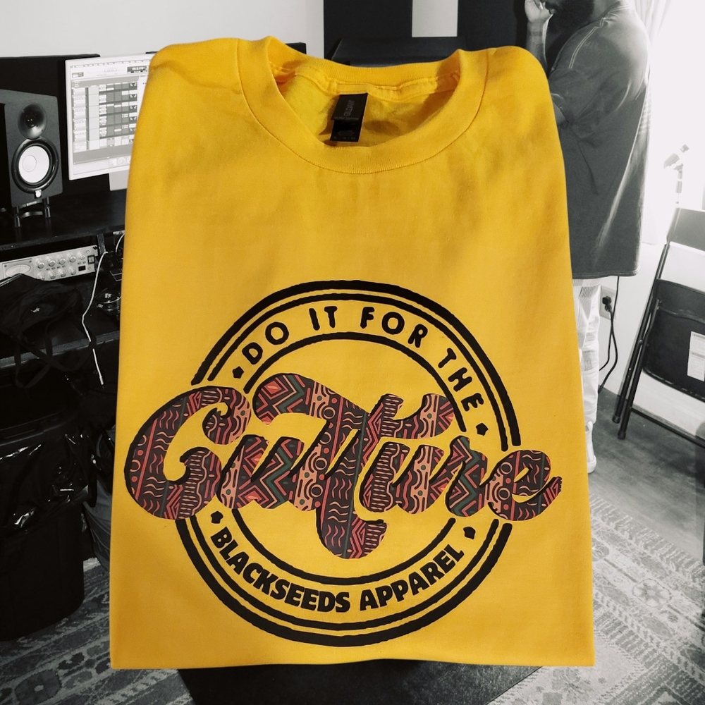 Blackseeds Apparel For The Culture Graphic T-Shirt